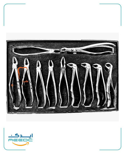 ست فورسپس بزرگسال آناتومیک 11 عددی دنتال دیوایس