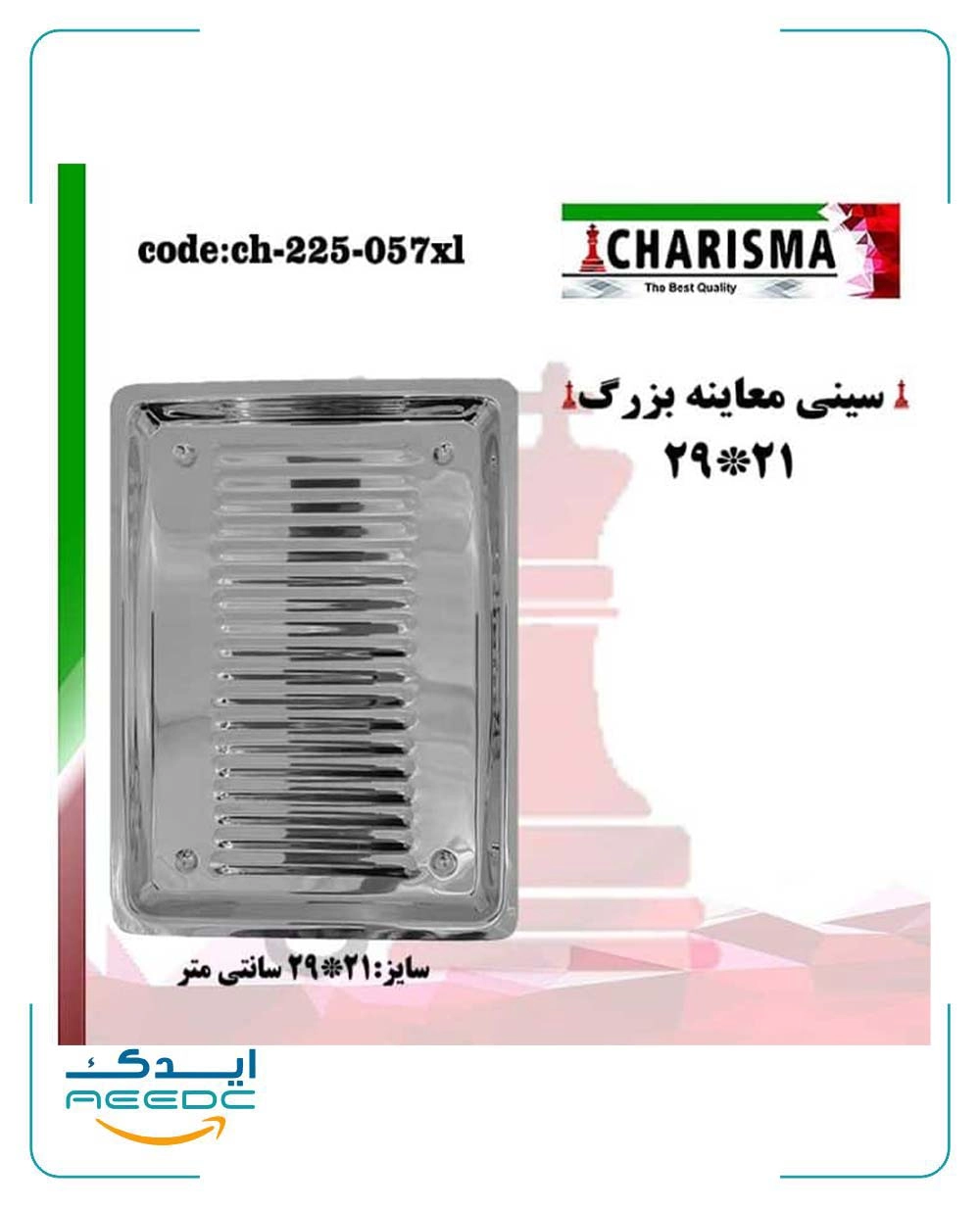 سینی معاینه بزرگ کاریزما
