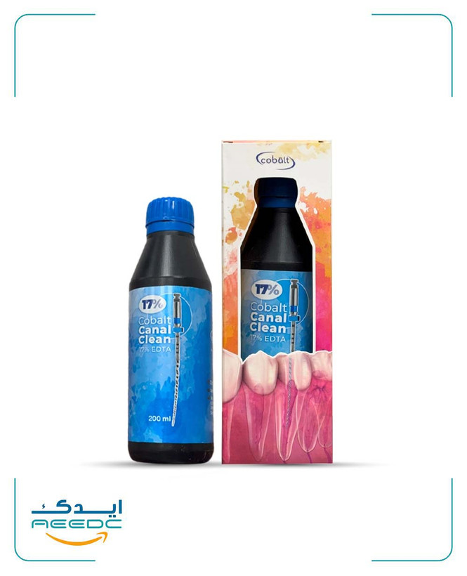 محلول شستوشو کانال 17% EDTA کبالت (200سی سی)