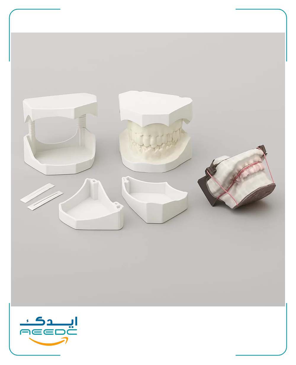 کست گچ سفید تکسان