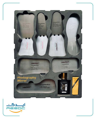 آینه استیل فتوگرافی پک کامل(7 عددی) هیلدنت