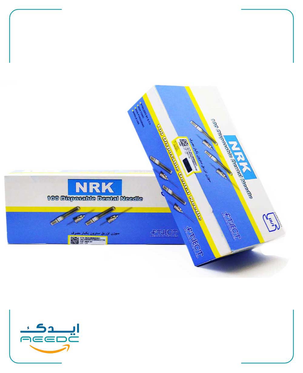 سرسوزن تزریق دندانپزشکی نیک رهنما گیج 27