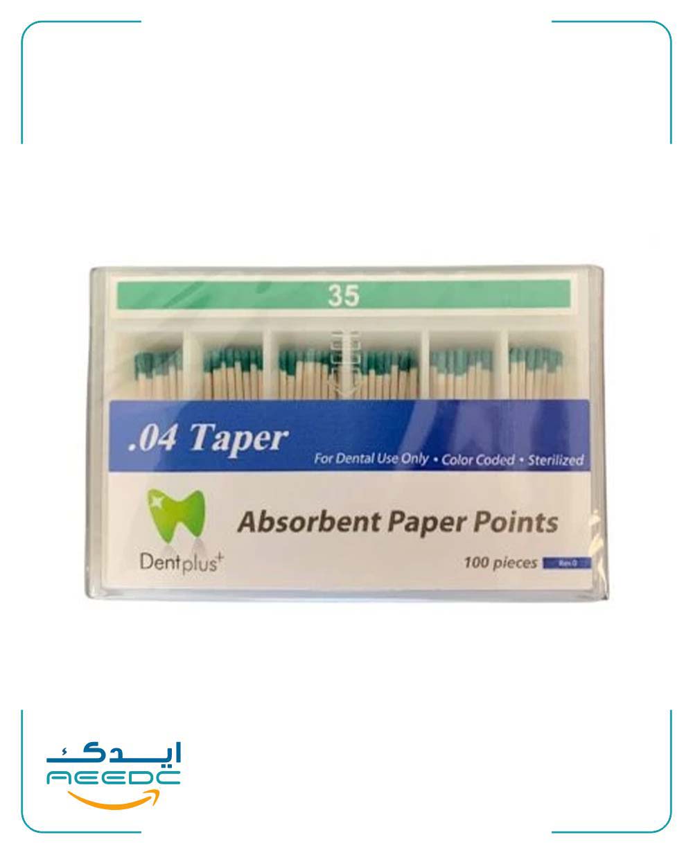 کن کاغذی 4درصد دنت پلاس DentPlus