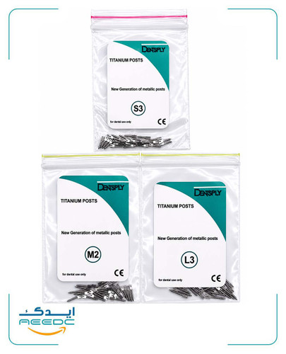 پین تیتانیوم داخل کانال دنتسپلی 25 عددی
