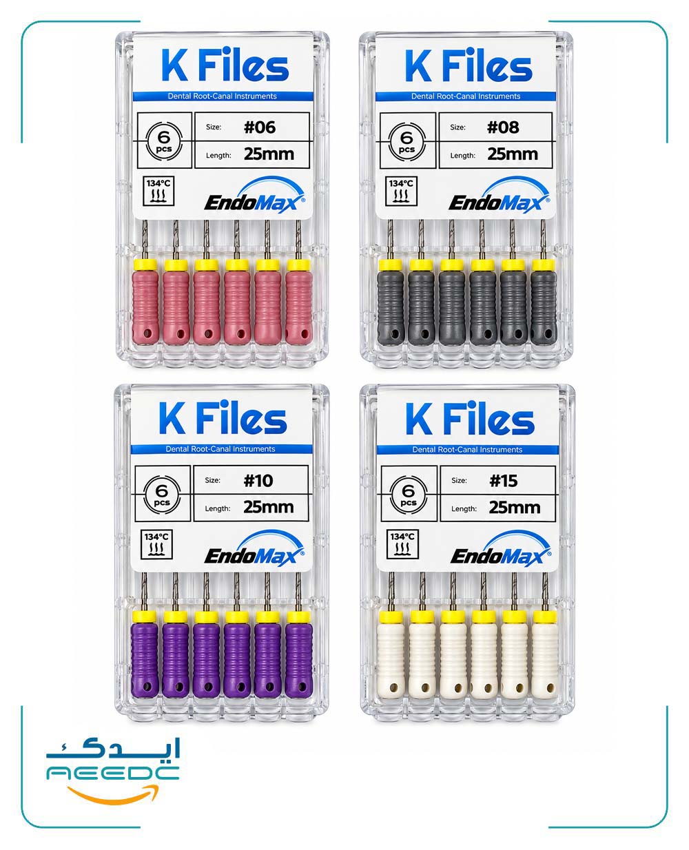 K فایل دستی اندومکس EndoMax (25میل)